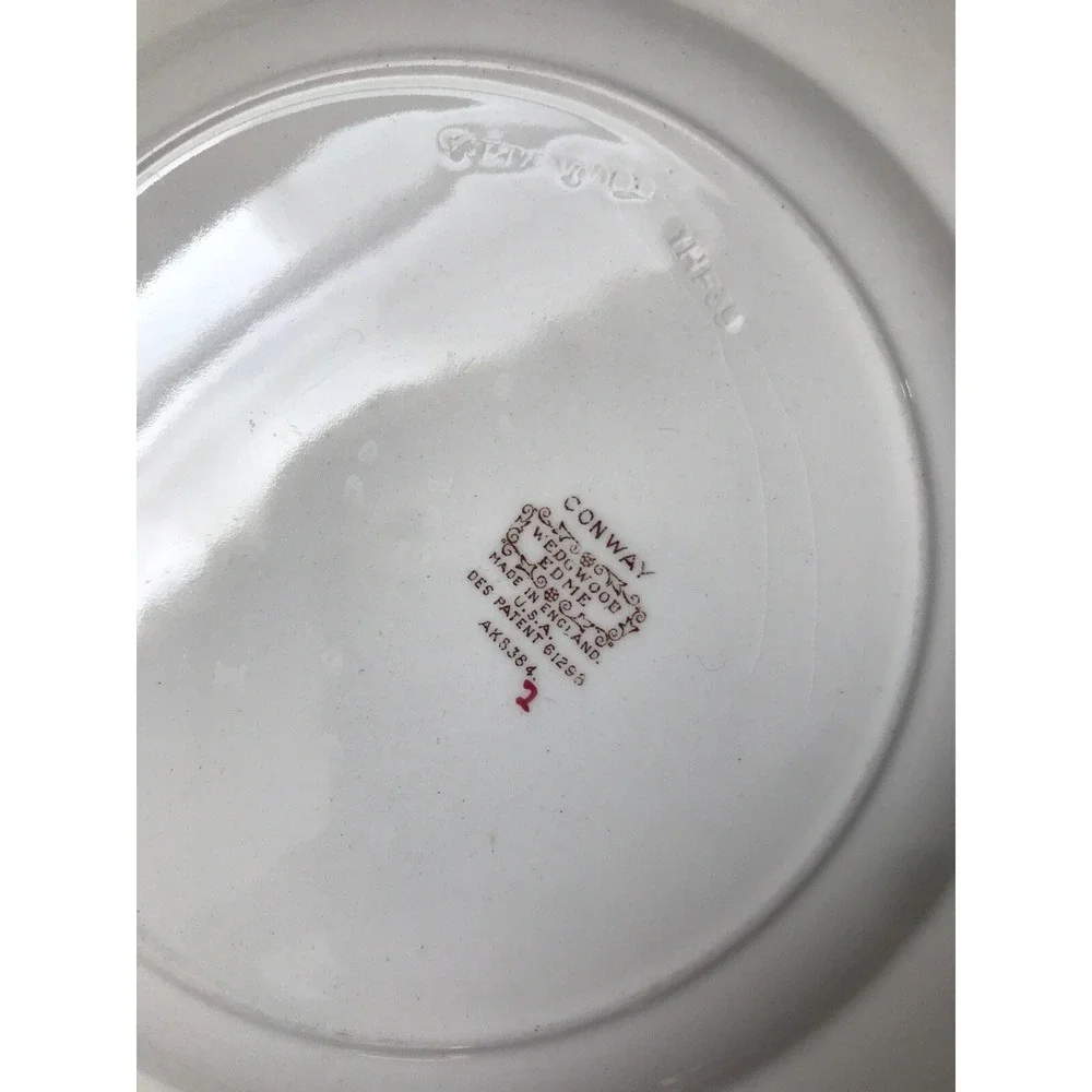 Conway‎ Wedgewood Edme Made in England Salad Plate AK8384